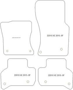 Alfombrillas Jaguar XE 2019-