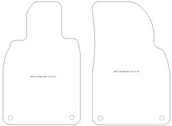 alfombra de conductor MTM Plus