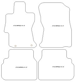 alfombra de conductor MTM Plus