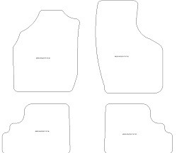 alfombra de conductor MTM Plus