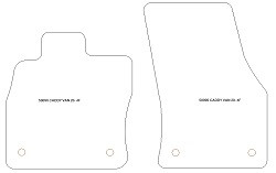 alfombra de conductor MTM Plus