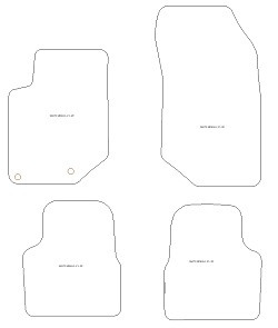 Alfombrillas para Opel Mokka 2021- MTM Plus