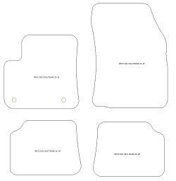 alfombra de conductor MTM Plus