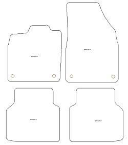 alfombra de conductor MTM Plus