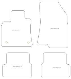 alfombra de conductor MTM Plus