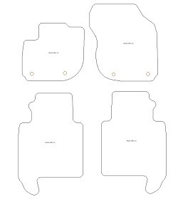 Alfombrillas para Honda HR-V III e:HEV 09.2021- MTM Plus