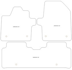 Alfombrillas para Kia EV6 2021- MTM Plus