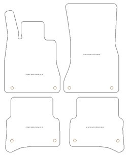 alfombra de conductor MTM Plus