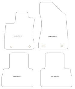 alfombra de conductor MTM Plus