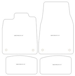 Alfombrillas para Audi e-tron (FW) GT 2021- MTM Plus