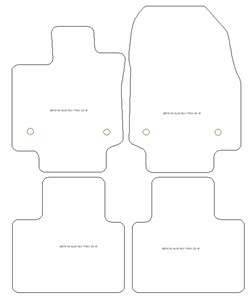Alfombrillas para Lexus RX (AL30) Hybrid / Plug-in Hybrid 2023- MTM Plus