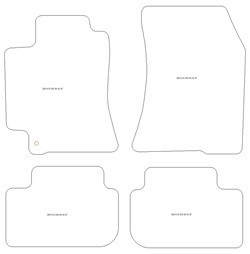 Alfombrillas para Lexus IS (XE10) 1998-2005 MTM Plus