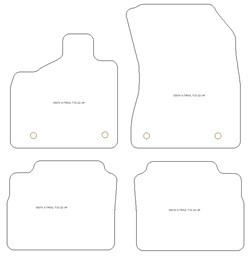 Alfombrillas para Nissan X-Trail (T33) e-Power 09.2022- MTM Plus