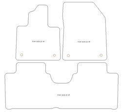 Alfombrillas para Volvo EX30 2023- MTM Plus