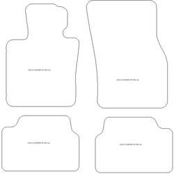 Alfombrillas para Mini Mini (F65) C / S 5 puertas 03.2024- MTM Plus