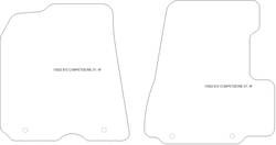 Alfombrillas para Ferrari 812 Competizione 2021- MTM Plus