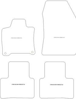 Alfombrillas para Peugeot 308 III station wagon Hybrid 2024- MTM Plus