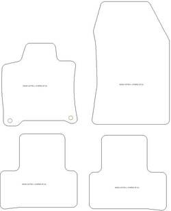 Alfombrillas para Opel Astra L Hybrid 2024- MTM Plus