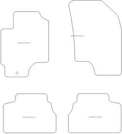 Alfombrillas para Chevrolet Epica 2006-2011 MTM Top