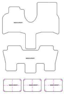 Alfombrillas para Citroen C8 5 asientos 2002-06.2014 MTM Top