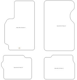 Alfombrillas para Honda HR-V 5 puertas 1999-2006 MTM Top