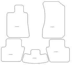 Alfombrillas para Honda Legend IV 2005-2009 MTM Top