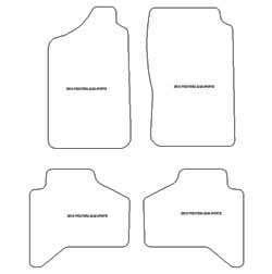 Alfombrillas para Opel Frontera 1992-1998 MTM Top