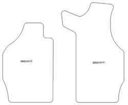 Alfombrillas para Porsche 911 T MTM Top