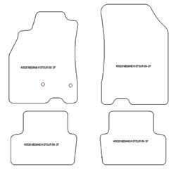 Alfombrillas para Renault Megane III Sporter 06.2009-2016 MTM Top