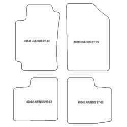 Alfombrillas para Toyota Avensis I 1997-2003 MTM Top
