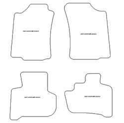 Alfombrillas para Toyota Land Cruiser J90 (Prado) 1996-2003 MTM Top