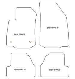 Alfombrillas para Chevrolet Trax 2013- MTM Top
