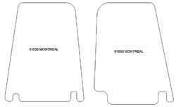 Alfombrillas para Alfa Romeo Montreal 1970-1977 MTM Top