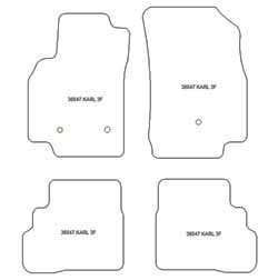 Alfombrillas para Opel Karl 05.2015-06.2019 MTM Top