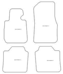 Alfombrillas para BMW Serie 3 (F34) Grand Turismo 06.2013-09.2020 MTM Top