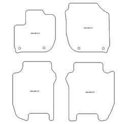 Alfombrillas para Honda Jazz III 09.2015-05.2020 MTM Top