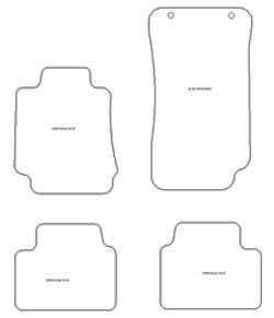 Alfombrillas para Alfa Romeo Giulia (Type 952) 06.2016- MTM Top