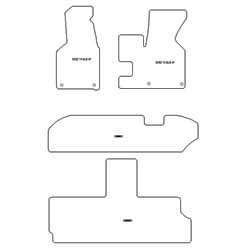 Alfombrillas para Volkswagen T4 bus MTM Top