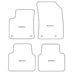 Alfombrillas para Opel Crossland X / Crossland 06.2017-07.2024 MTM Top