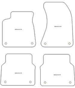 Alfombrillas para Audi A8 2010-2017 MTM Top