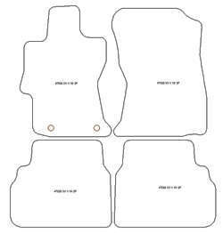 Alfombrillas para Subaru XV II (tambien e-Boxer) 2018-2024 MTM Top