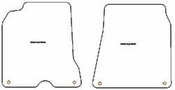 Alfombrillas para Ferrari California 2008- MTM Top