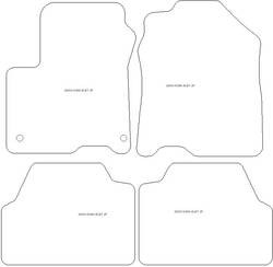 Alfombrillas para Hyundai Kona Electric 2018-08.2023 MTM Top