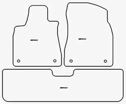 Alfombrillas para Lexus RX 5 asientos 2016-09.2022 MTM Top