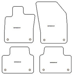 Alfombra personalizada Volvo S60