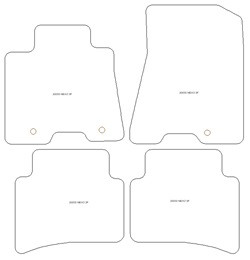 Alfombra personalizada Hyundai Nexo