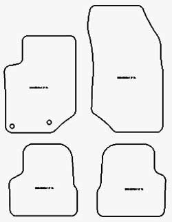 Alfombrillas para Opel Corsa F 10.2019- MTM Top