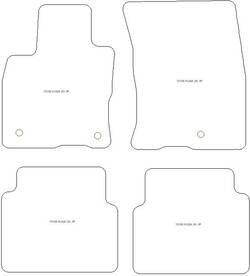 Tappetini per Ford Kuga III (anche Hybrid) 04.2020- MTM Top