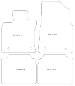 Alfombrillas Lexus ES 2018-