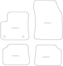 Tappetini per Opel Corsa F Electric 2020- MTM Top